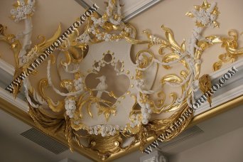 Позолоченная лепнина Позолоченная лепнина в интерьере.jpg