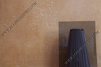 Стены декорированные декоративной штукатуркой имитирующей ткань