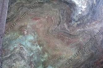 Полы декорированные микробетоном