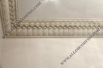 Лепнина патинированная глэйзом