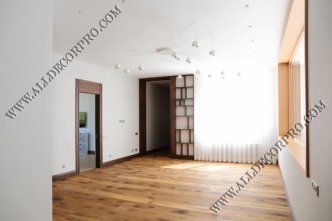 Стены декорированные микробетоном
