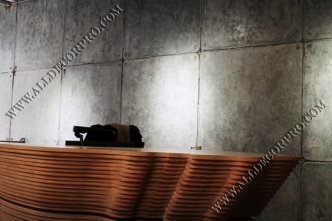 Стены и полы декорированные микробетоном