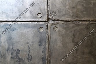 Стены и полы декорированные микробетоном