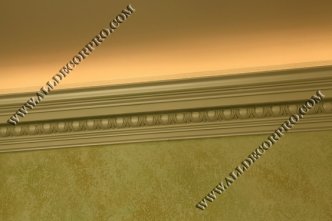 Стены декорированные венецианской штукатуркой имитирующей камень