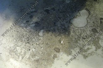 Пол декорированный мерцающим камнем