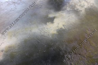 Полы декорированные микробетоном