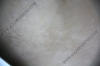 Потолок декорированный краской с эффектом замши
