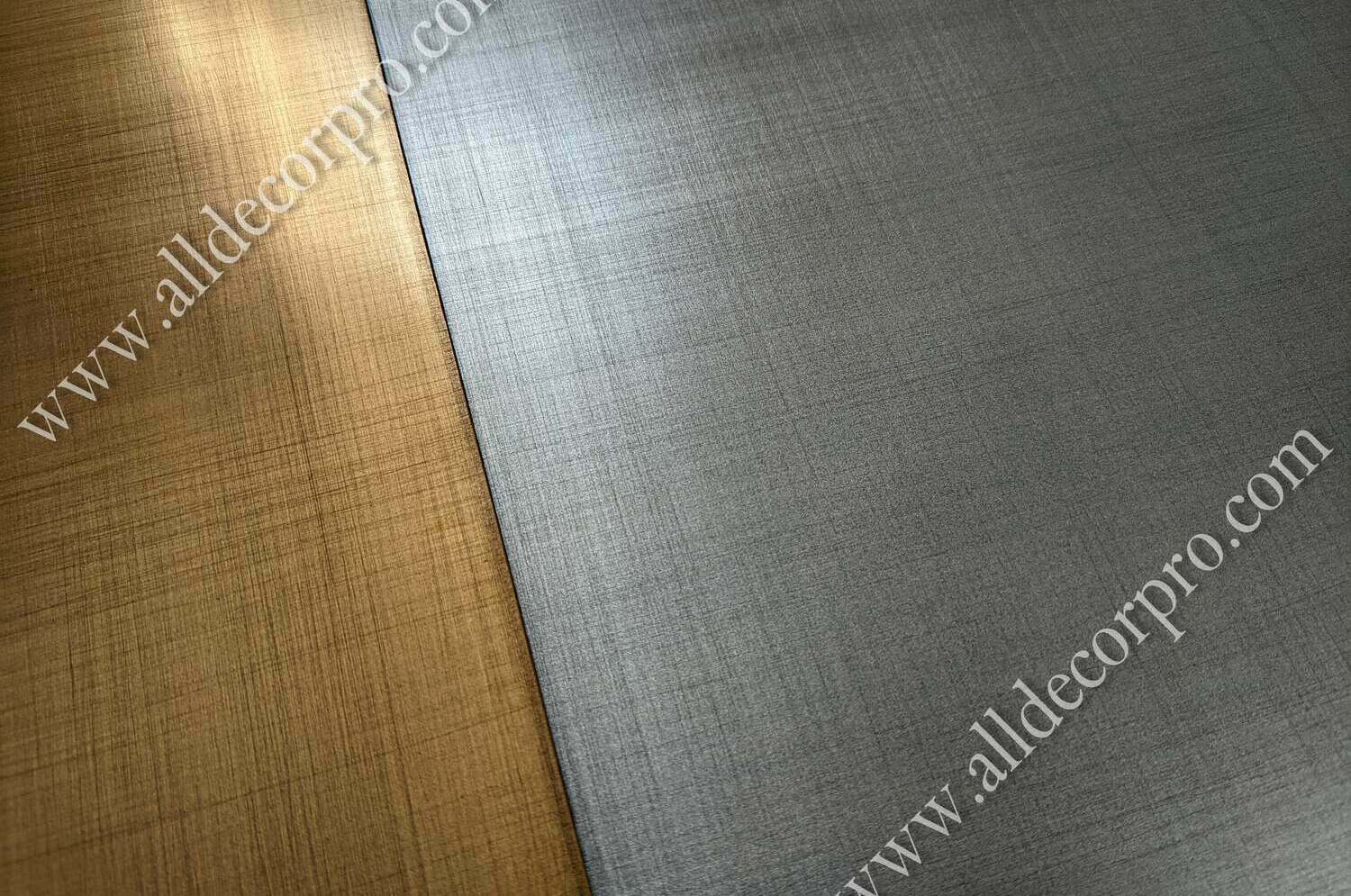 Образцы декоративного покрытия жидкий металл Metallhaut с эффектом ткани