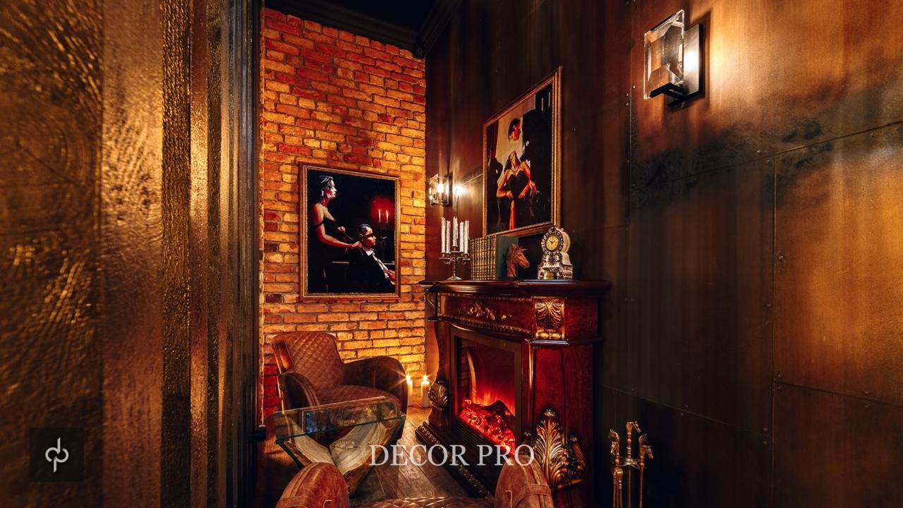 Патинированная медь а интерьере