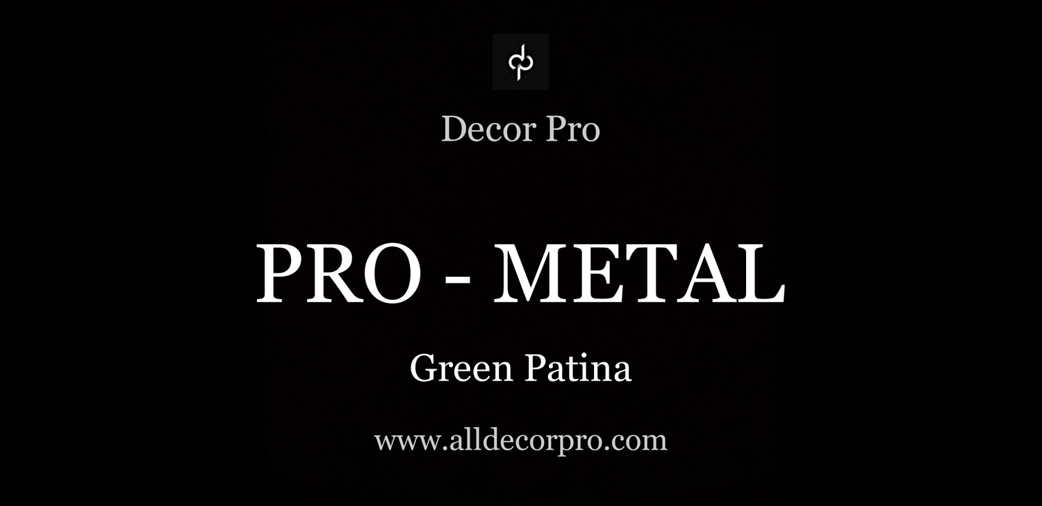 Зелёная патина для жидкого металла PRO-METAL
