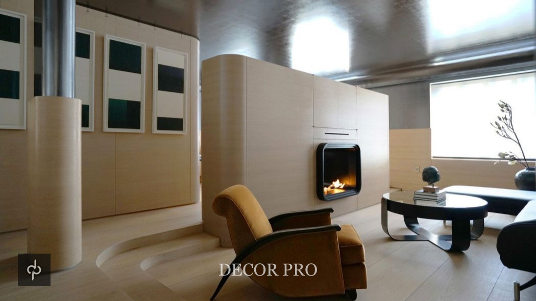 Потолки и стены посеребрённые поталью